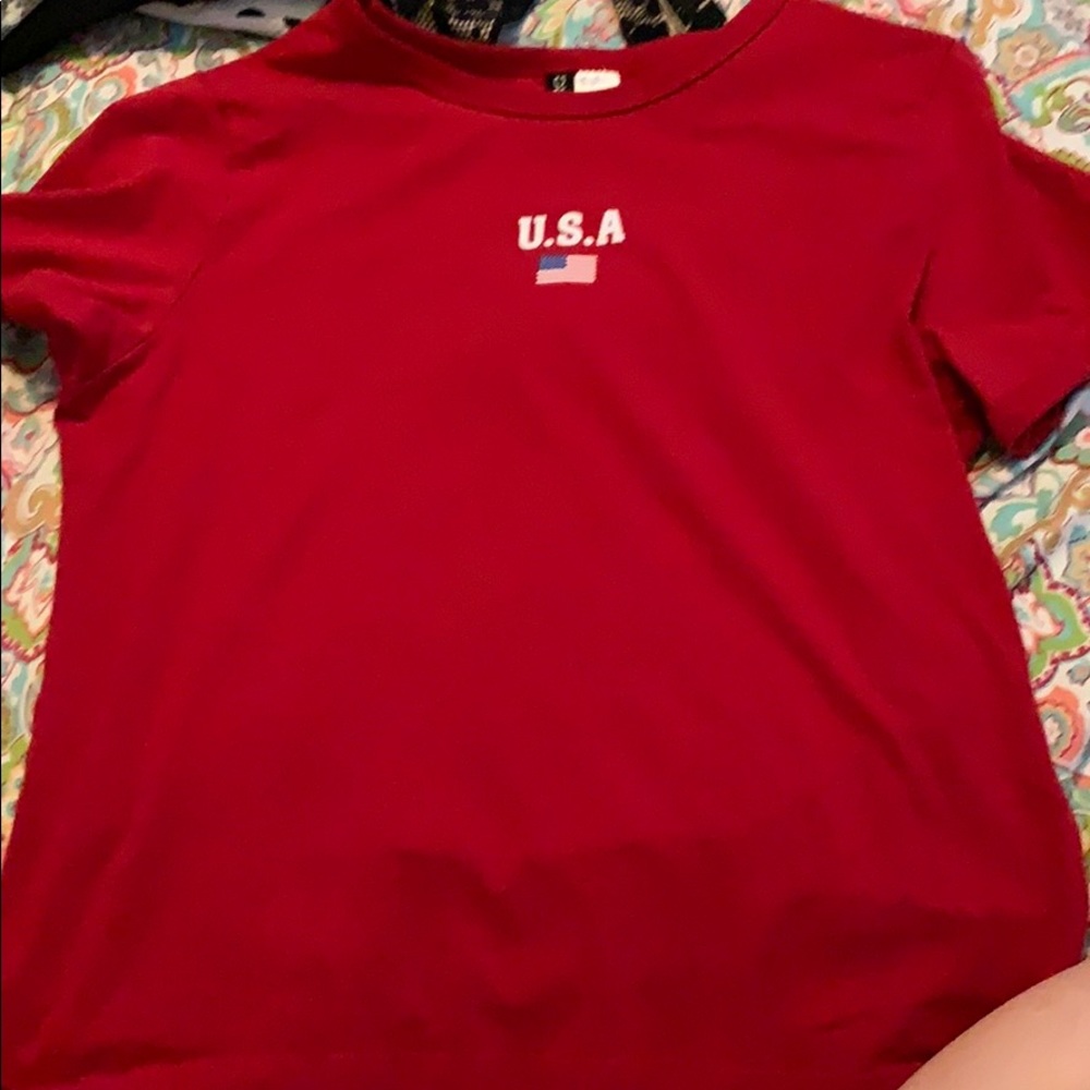Divided H&M large crop top
